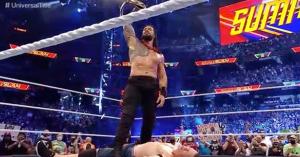 WWE’s Roman Reigns Defeats John Cena in Fantastic Match at SummerSlam