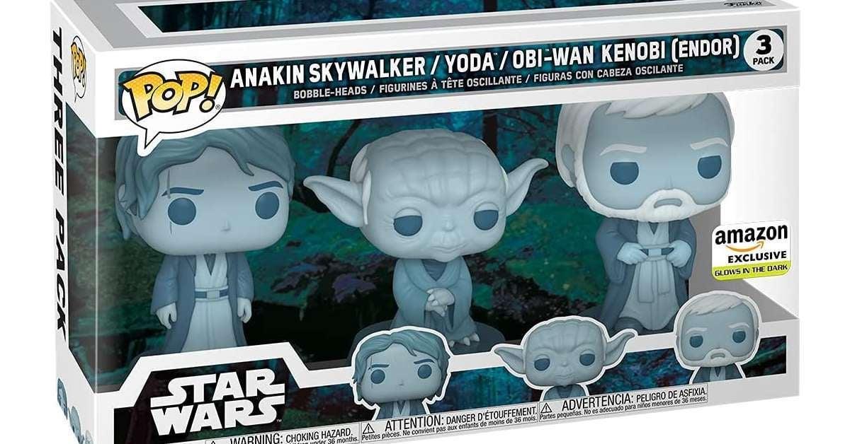 Funko Pop Yoda Force Ghost — GITD Chase