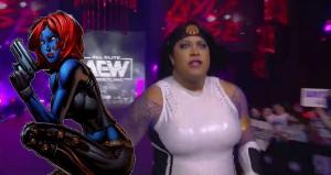 AEW All Out: Nyla Rose Rocks Marvel Mystique Gear