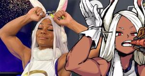 My Hero Academia: AEW’s Jade Cargill Shows Off Mirko Cosplay for Halloween