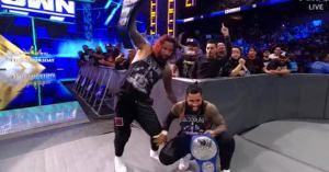 WWE’s The Usos Retain Tag Team Titles on Supersized SmackDown