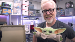 Mythbusters Legend Adam Savage Has the Perfect Reaction to Seeing the Late Grant Imahara’s Grogu Puppet