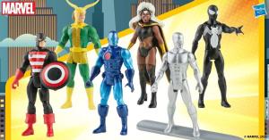 Marvel Legends Retro 375 Kenner Figures Add Loki, Spider-Man, Silver Surfer and More