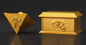 Yu-Gi-Oh Gold Sarcophagus For the Ultimagear Millennium Puzzle Kit Is On Sale