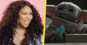 Lizzo Becomes Baby Yoda In Incredible Mandalorian Halloween Costume