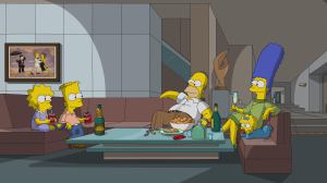 New The Simpsons: Treehouse of Horror Images Confirm Parasite Parody