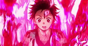 Demon Slayer Shows Off Fiery Tanjiro Transformation