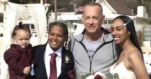 Tom Hanks Can’t Stop Crashing Strangers’ Weddings
