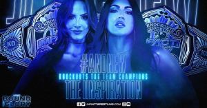 The IInspiration Become Impact Knockouts Tag Team Champions at Bound For Glory