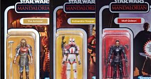 Star Wars: The Mandalorian Vintage Collection Carbonized Figures Launch at Collector Con
