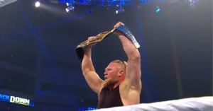 WWE Suspends Brock Lesnar Indefinitely After Chaotic SmackDown Brawl