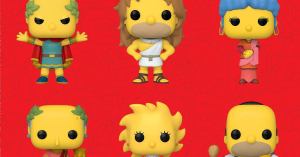 New The Simpsons Funko Pops Come From Ancient Rome