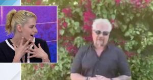 Kristen Stewart Freaks Out After Guy Fieri Offers to Officiate Her Wedding