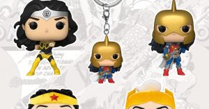 New Wonder Woman 80th Funko Pops: Flashpoint, Fall of Sinestro, and More