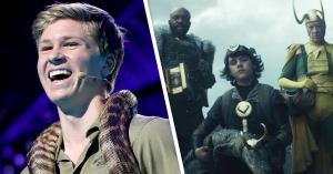 Robert Irwin and Alligator Pair for the Perfect Loki Costumes on Halloween
