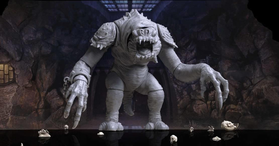 Shadow Rancor Star Wars: HasLab Reveals Tier 2 Unlocks for Black Series Rancor ...