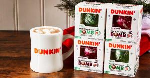 Dunkin’ Launches New Hot Chocolate Bombs For the Holiday Season