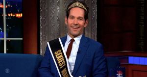 Paul Rudd Reveals His Sexiest Man Alive Tiara And Sash