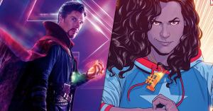 New Doctor Strange in the Multiverse of Madness Merch Reveals Best Look Yet at America Chavez