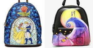 New Disney Loungefly Backpacks: The Nightmare Before Christmas and Beauty and the Beast