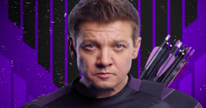 Jeremy Renner Suits Up in New Purple Costume for Marvel’s Hawkeye