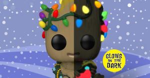 Marvel Holiday Groot Glow Funko Pop Launches as a Box Warehouse Exclusive