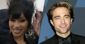 Cardi B Meets Batman Star Robert Pattinson And The Internet Loves It