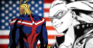 My Hero Academia Art Imagines All Might’s Reunion with Star and Stripe