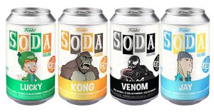 New Funko Soda: Venom, Godzilla, Willy Wonka, and More