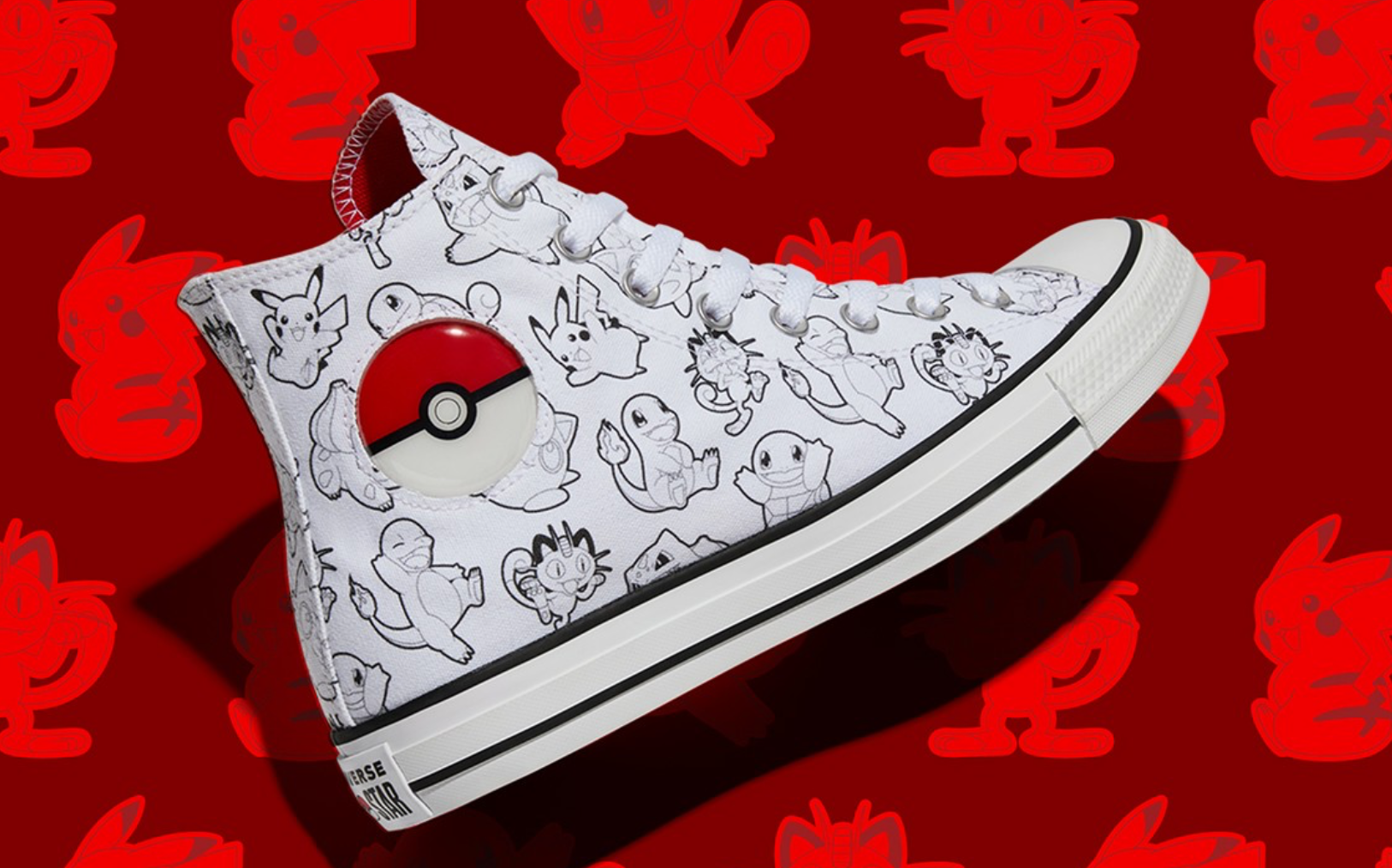 Pokemon 25th Anniversary Converse Chuck Taylor Sneakers Drop Tomorrow ComicBook