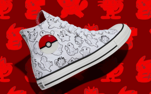 Pokemon 25th Anniversary Converse Chuck Taylor Sneakers Drop Tomorrow