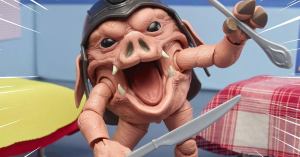 Power Rangers Pudgy Pig Lightning Collection Figure Is Ready to Eat Your Money