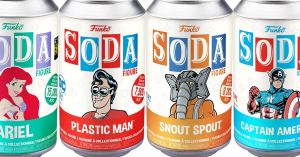 New Funko Soda: Marvel, MOTU, DC, Disney, and More