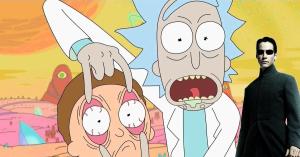 Rick And Morty Celebrates The Release of Matrix Resurrections