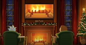 Rick And Morty Hypes Up the Holidays With Cozy Yule Log Clip