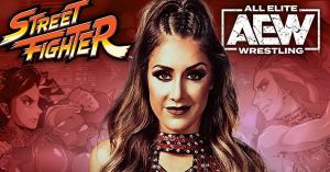 AEW’s Britt Baker, Bryan Danielson, and Darby Allin Reveal C2E2 Street Fighter Crossovers