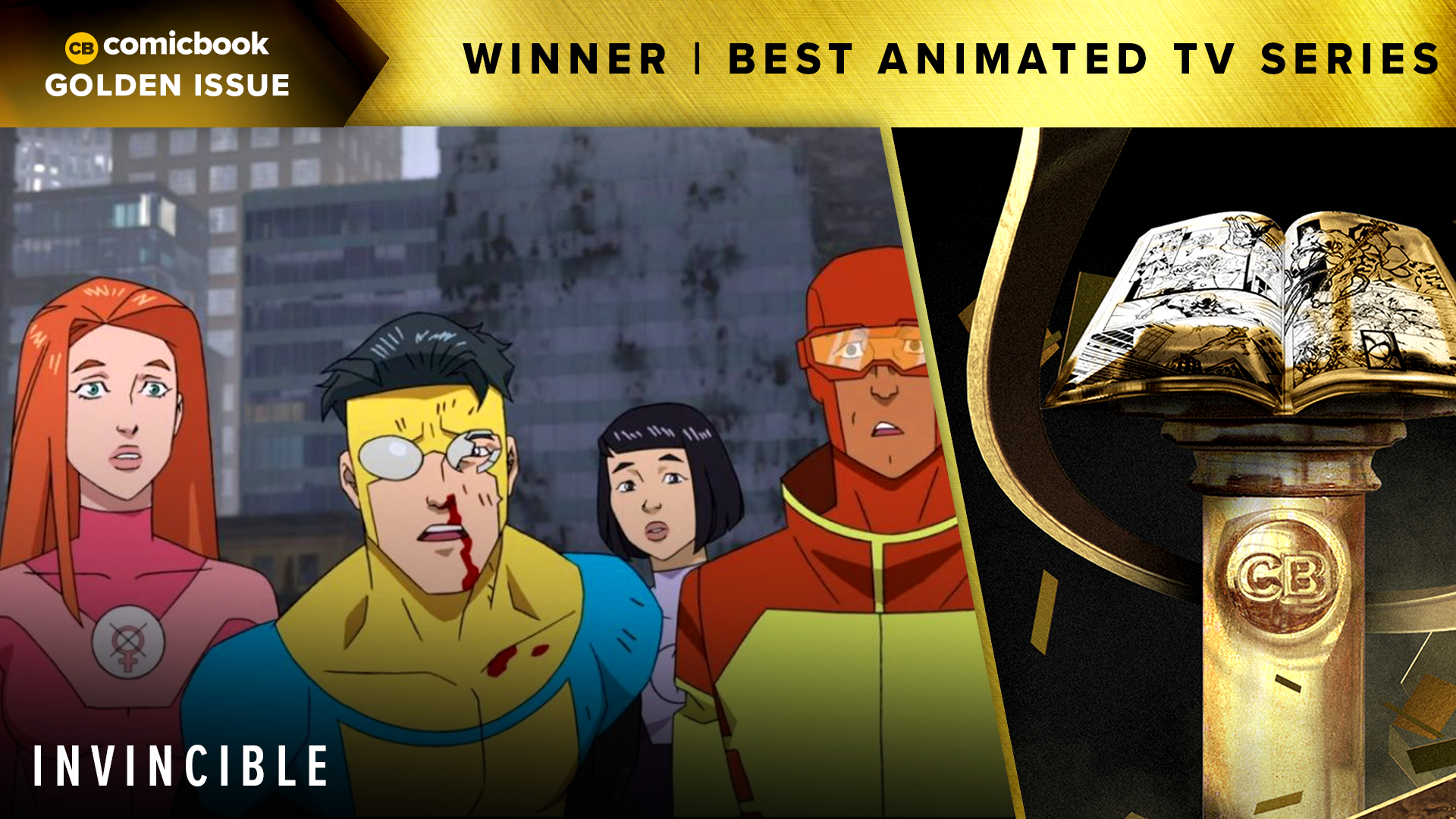 The 2021 ComicBook Golden Issue Award for Best Animated TV Series ComicBook