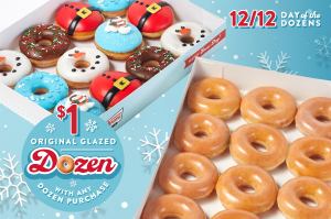 Krispy Kreme: Here’s How to Get a Dozen Doughnuts for $1 This Weekend