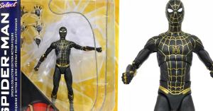 Spider-Man: No Way Home Black Suit Diamond Select Figure Is On Sale Now