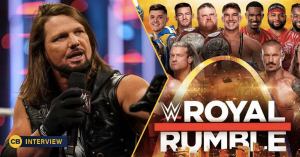 WWE’s AJ Styles Is Ready to Conquer the Royal Rumble and Wants to See Kevin Hart Rey Mysterio Face-Off