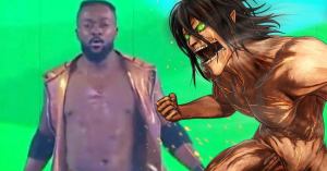 WWE Royal Rumble: Kofi Kingston Debuts Attack on Titan Inspired Gear