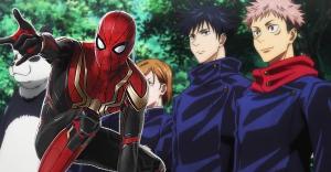 Jujutsu Kaisen Teams with Spider-Man in This Wild Makeover