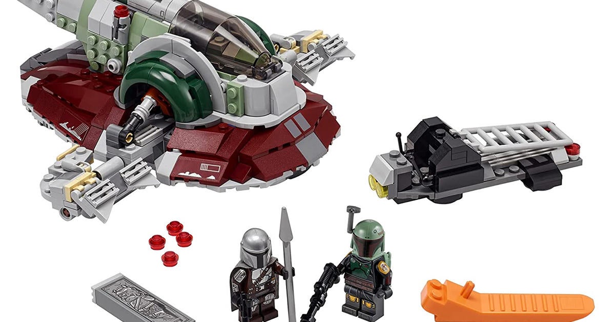 Boba fett lego spaceship sale