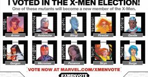 Marvel Updates Fans on X-Men Vote Before Polls Close