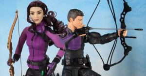 Disney Launches Hawkeye Collector’s Edition Marvel Select Figure and Kate Bishop Doll