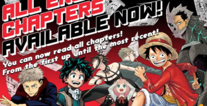 Shonen Jump Is Releasing Some of Its Top Series for Free With a Catch