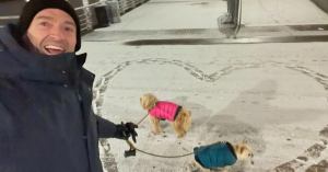 Hugh Jackman Sends Funny Valentine’s Day Greeting From His Dogs