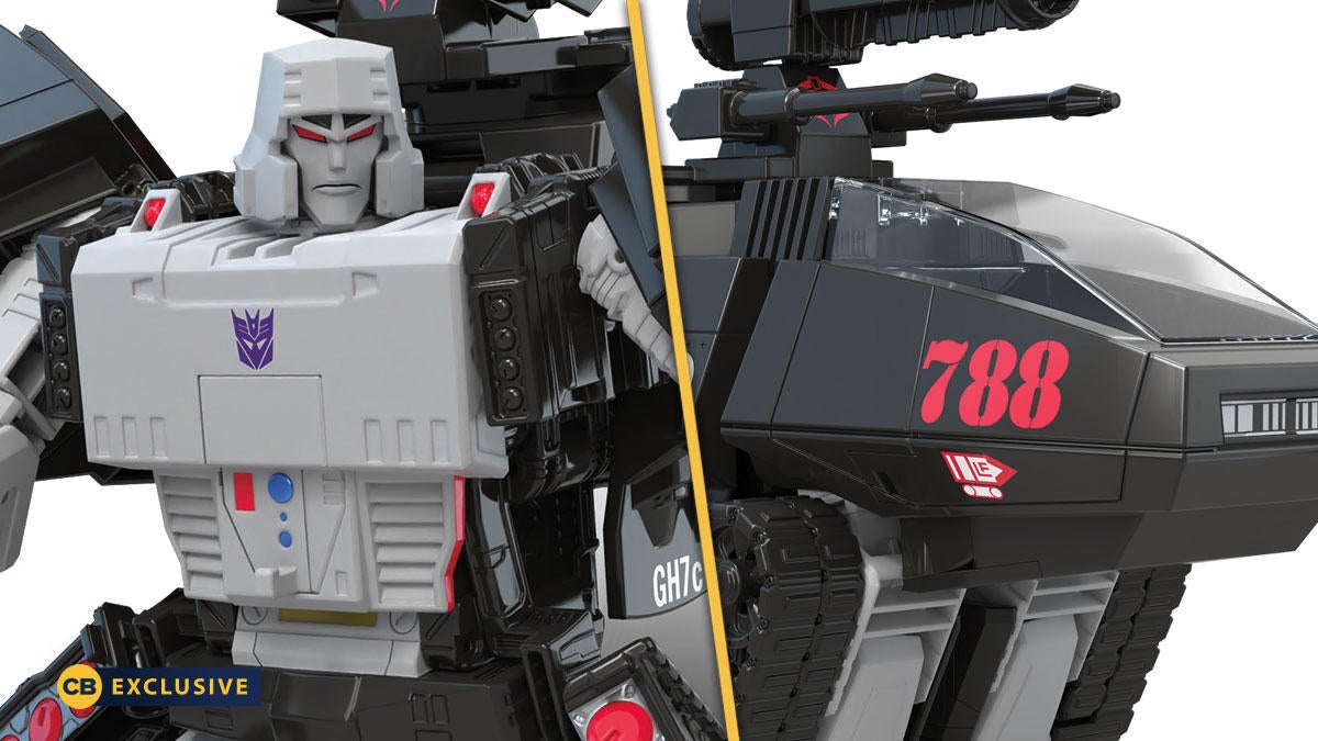 Transformers Collaborative: G.I. Joe Mash-Up, Megatron H.I.S.S. store Tank and Barones