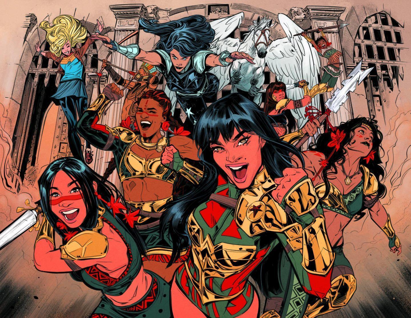 DC Reveals Trial of the Amazons Preview - ComicBook.com