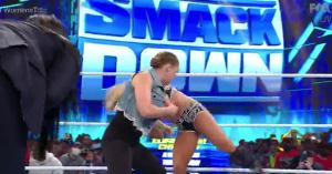 WWE: Charlotte Flair Retains SmackDown Title but Ronda Rousey Makes Her Pay